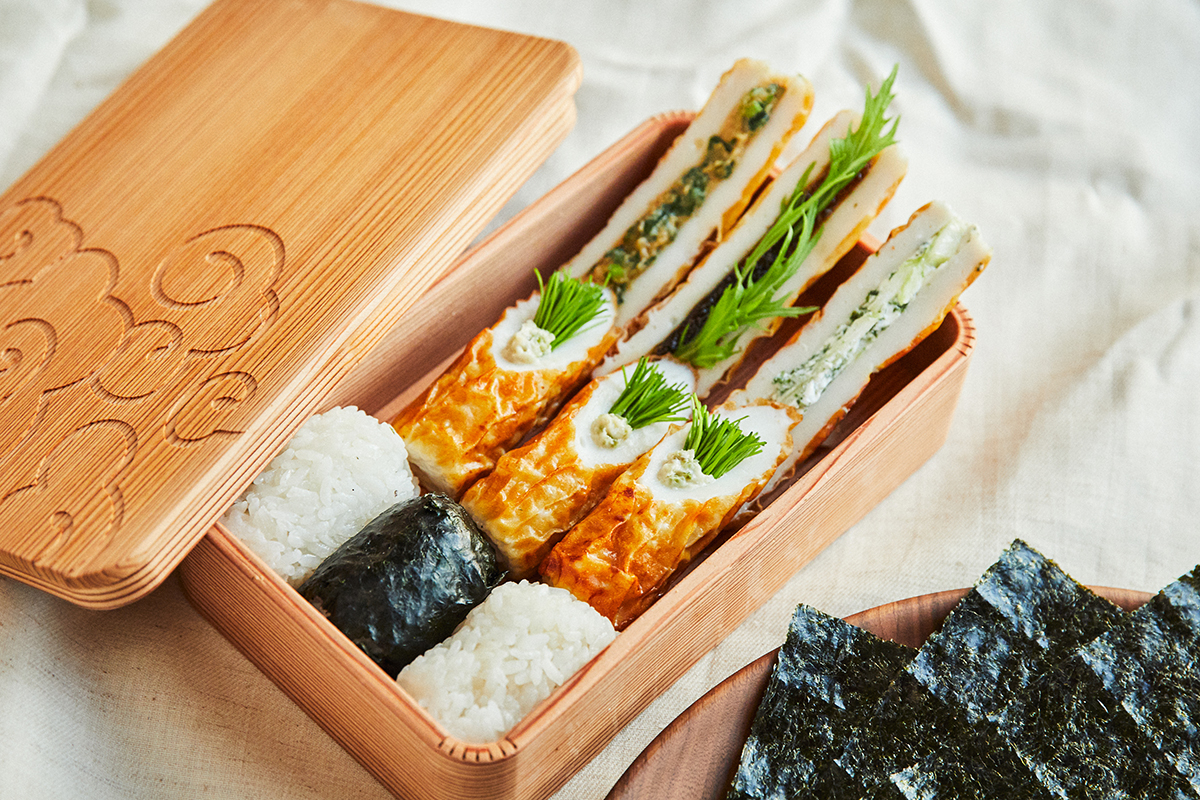 かまぼこ弁当vol 4百年ちくわのネギ味噌弁当 かまぼこのある暮らし