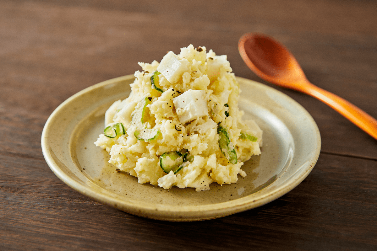 毎日のごはんにかまぼこ3切れ食べよう～「かまぼこのポテトサラダ