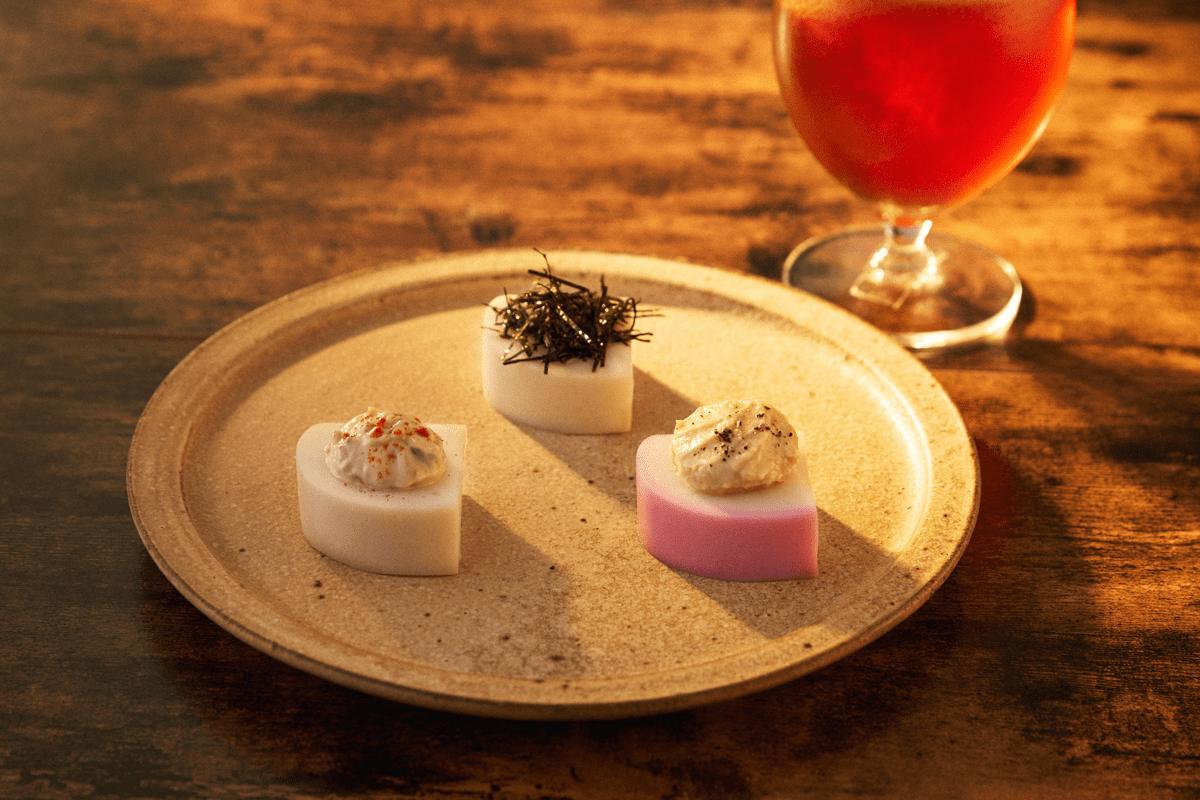 ビールに合う板わさ3種