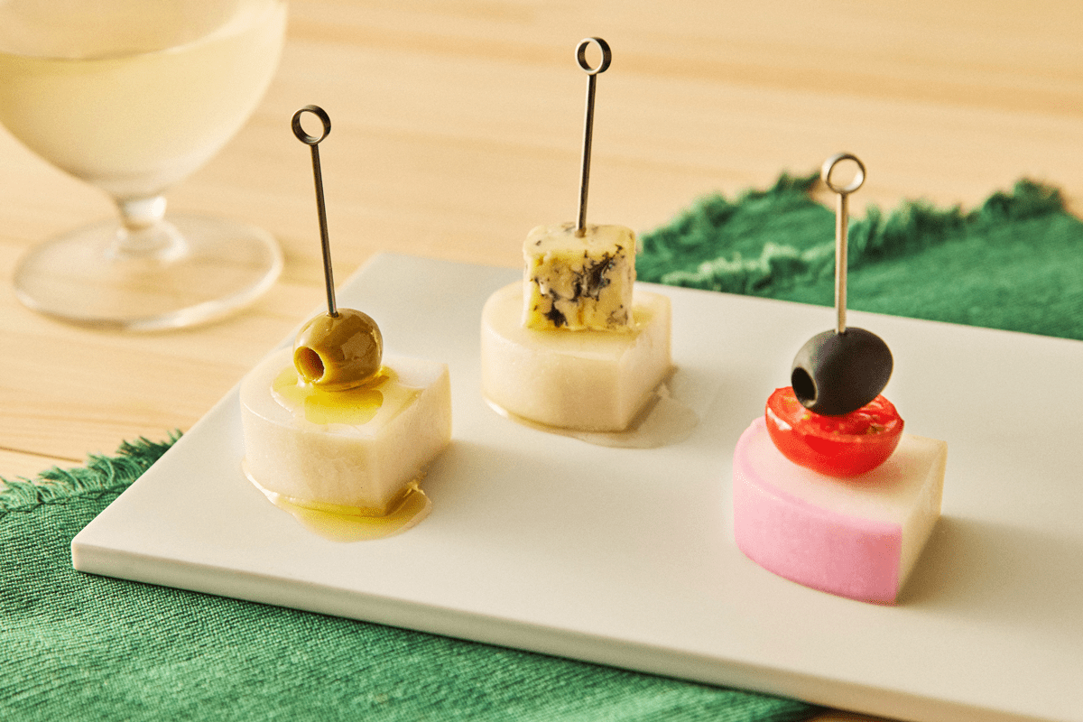 白ワインに合う板わさ3種