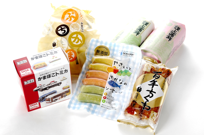 assorted kamaboko