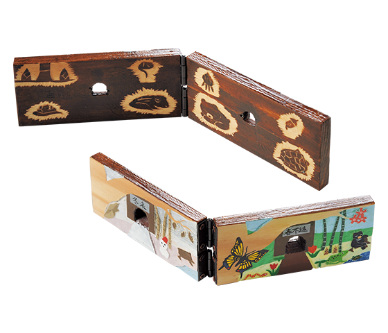 行先板６枚　　画像追加しました。 冬来たりなば | 第15回展(2012年) | 板絵ギャラリー | かまぼこ板で